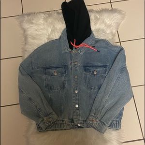 Guess hooded denim jacket